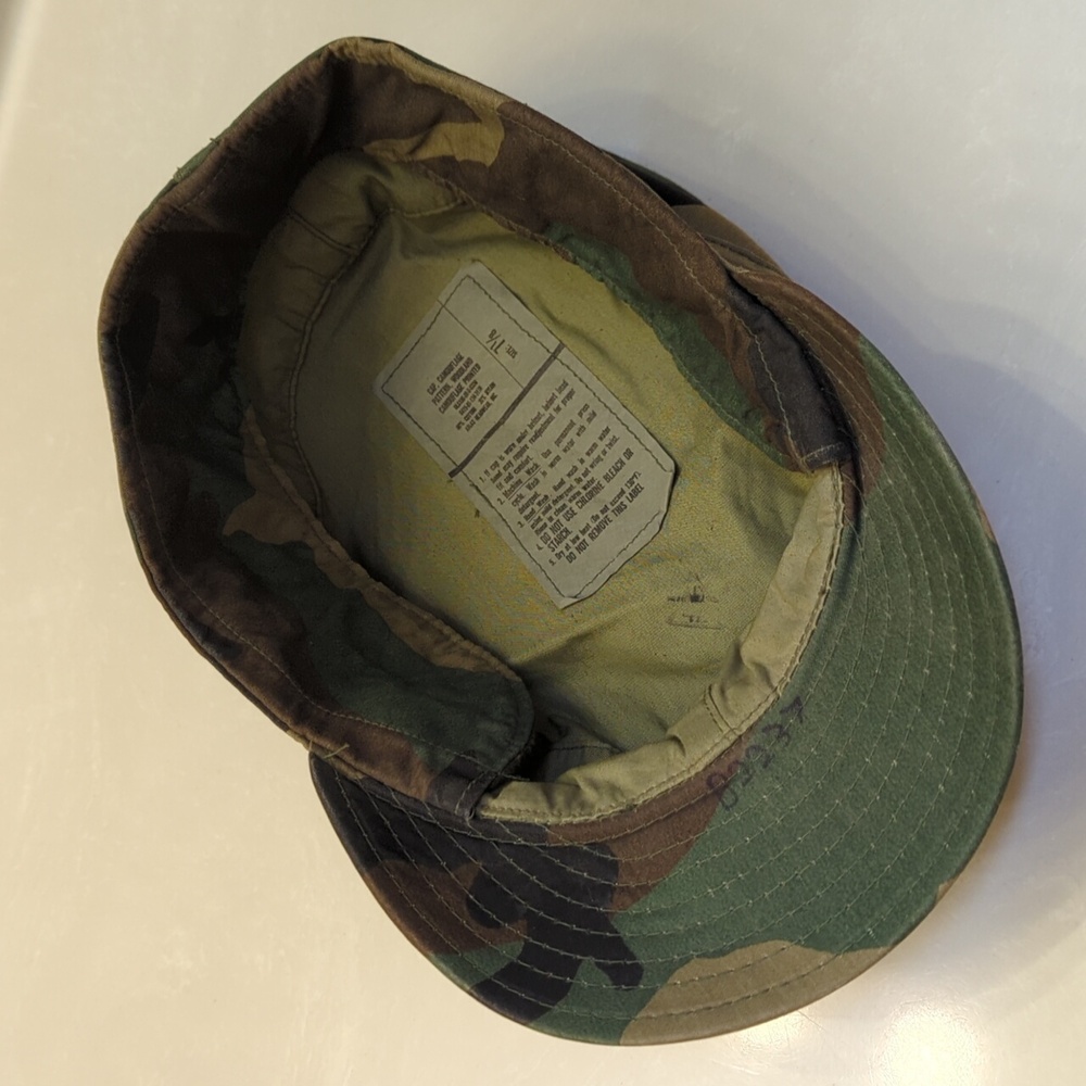 Camo Cap with Flap - Picture 7 of 7